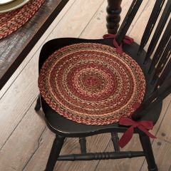 Primitive Farmhouse Jute Chair Pad Set of 6