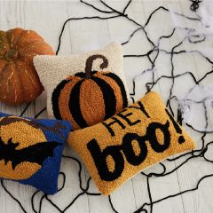 Fall Accents Throw Pillow Pumpkin