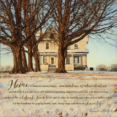 Farm Home Canvas Wall Art