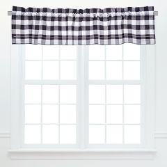 Farmhouse Check Valance