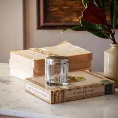 Decorative Glass Pomade Jar