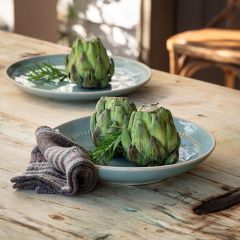 Farmhouse Glazed Ceramic Pasta Bowl