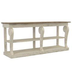 Farmhouse Scrolled Leg Table