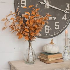 Faux Autumn Beech Leaves Bush