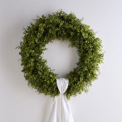 Faux Lush Sedum Wreath