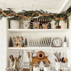 Faux Orange Slice Garland