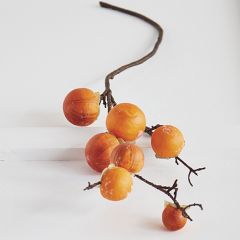 Faux Persimmon Branch