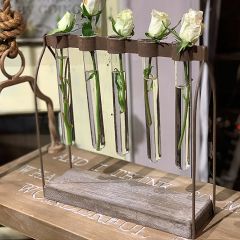 5 Tube Vase Rack