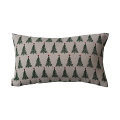 Festive Christmas Accent Pillow Collection Tree Pattern
