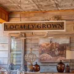 Fir Wood Locally Grown Hanging Light