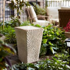 Flower Burst Ceramic Garden Fountain