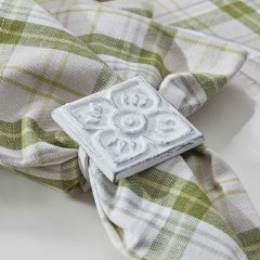 Flower Tile Napkin Ring