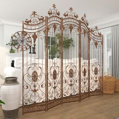 Folding Acanthus Arbor Gate Screen