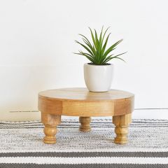 Footed Round Display Riser