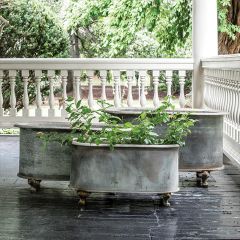 Footed Tub Nesting Containers Set of 3