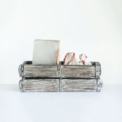 Found Wood Double Brick Mold