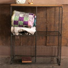 Four Cubby Industrial Console Organizer