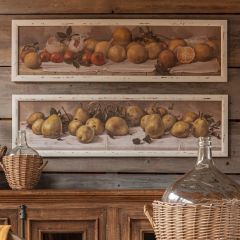 Framed Orchard Yard Print Set of 2