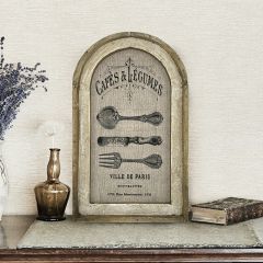 Framed Utensil Wall Art