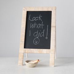 Freestanding Farmhouse Chalkboard Easel