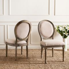 French Country Charm Side Chair, Set of 2