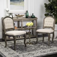 French Country Dining Chair, Set of 2
