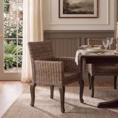 French Country Kubu Dining Chair Set of 2