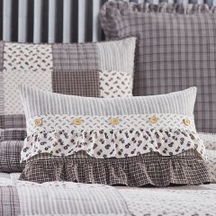 French Country Ruffled Accent Pillow