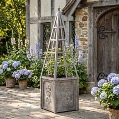 French Country Trellis Planter