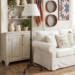 French Farmhouse Tripod Base Floor Lamp