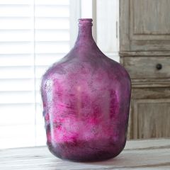 Frosted Cranberry Vase One of Each
