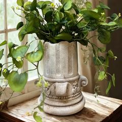 Garden Estate Stone Column Planter