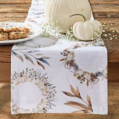 Gathered Harvest Autumn Table Runner