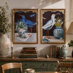 Gilded Aviary Framed Canvas Wall Art Set of 2