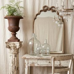 Gilded Estate Arched Bow Mirror