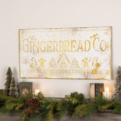 Gingerbread Baking Co. Metal Sign