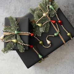 Glass Bead Festive Christmas Garland