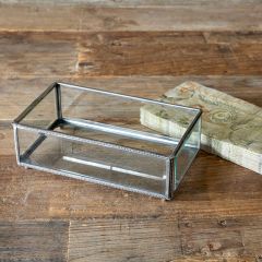 Glass Guest Towel Holder