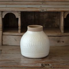 Glazed Latte Vase 9.5 Inch