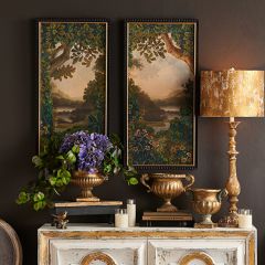 Glimpse of Paradise Vertical Wall Art Set of 2