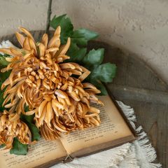 Golden Harvest Mum Spray