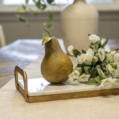 Golden Harvest Pear Figure Set of 3