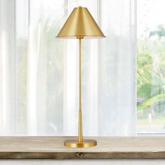 Golden Silhouette Buffet Lamp