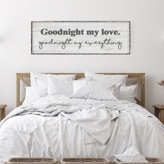 Goodnight My Love Canvas Wall Art