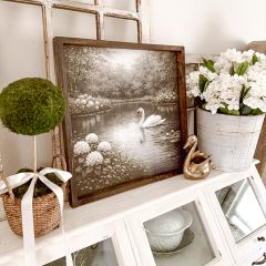 Grace Upon the Water Canvas Printed Wall Art