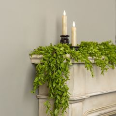 Green Ruscus Leaf Decorative Garland