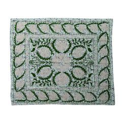 Hand Embroidered Kantha Stitched Voile Throw