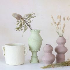 Handmade Paper Mache Vessel