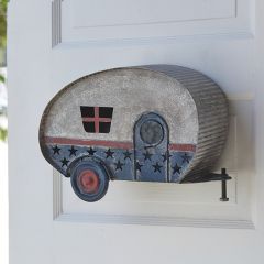 Hanging Americana Camper Birdhouse
