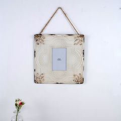 Hanging Embossed Metal Frame